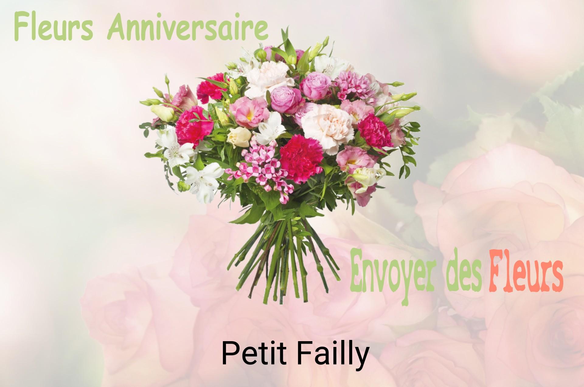 Bouquet de fleurs d’anniversaire livré à Petit-Failly